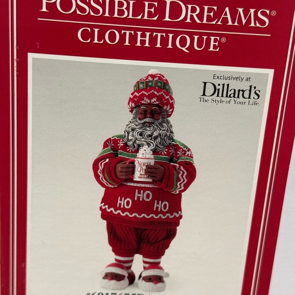 African American Santa Possible Dreams “Cozy” - Picture 5 of 10